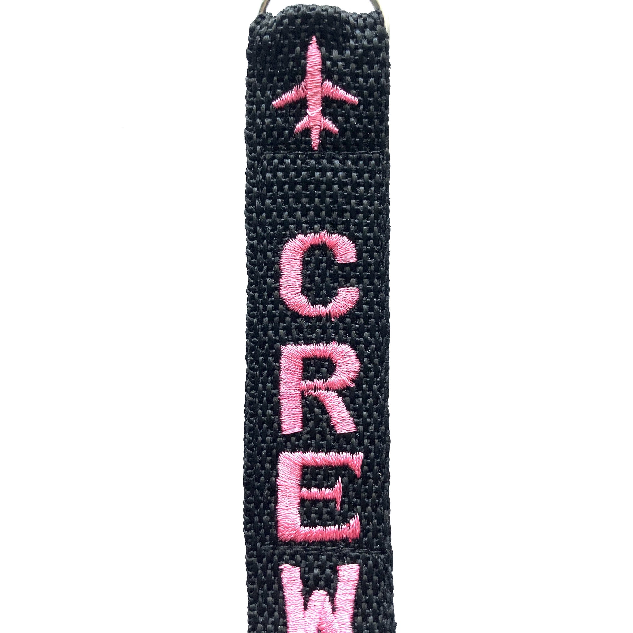 Crew Key Ring Luggage Tag - Pink