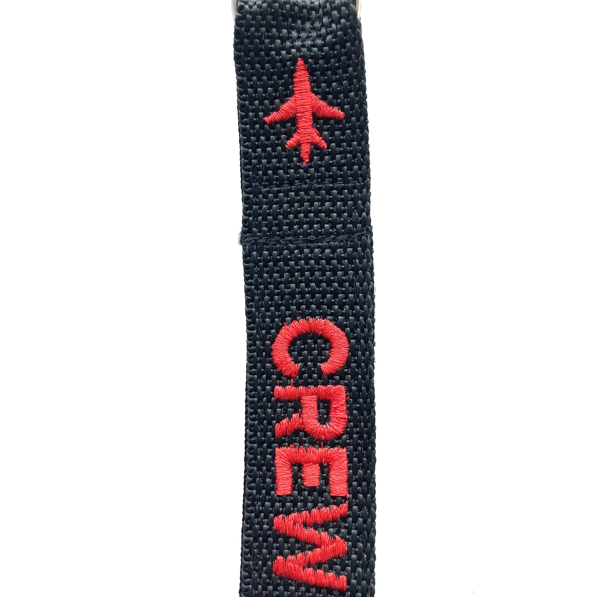 Crew Key Ring Luggage Tag - Red