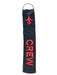 Crew Key Ring Luggage Tag - Red