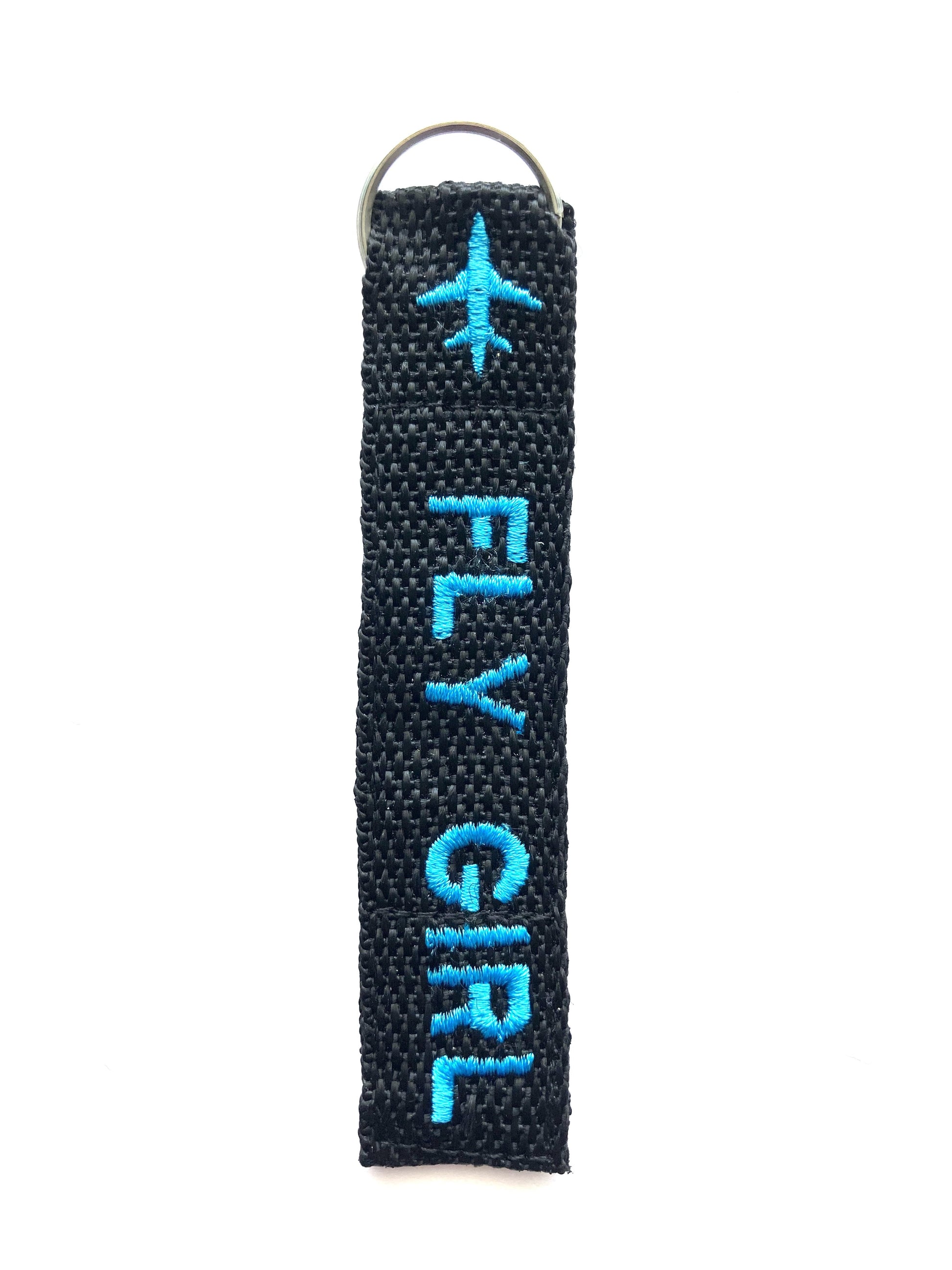 Fly girl  - Crew Key Ring Blue