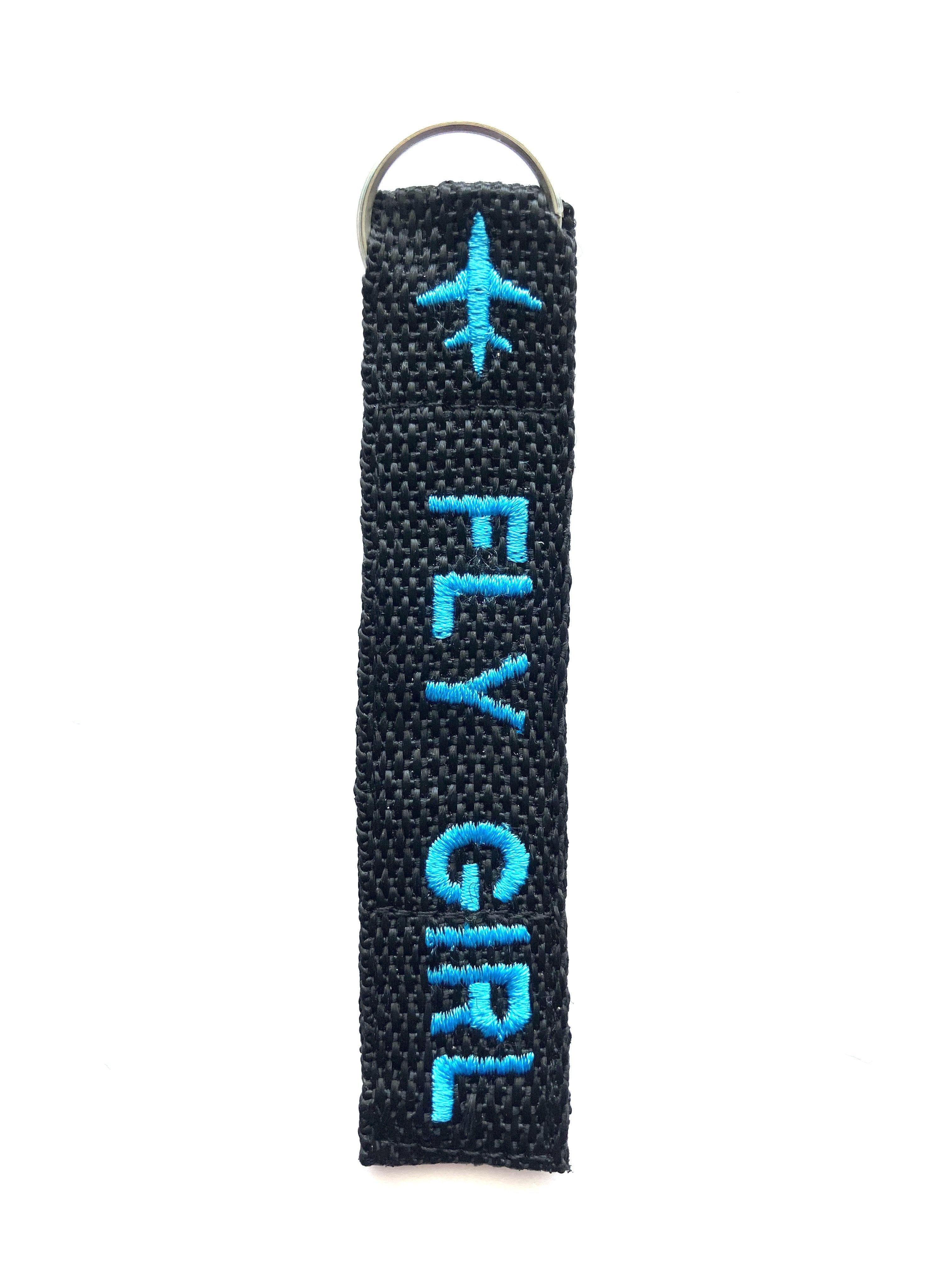 Fly girl  - Crew Key Ring Blue