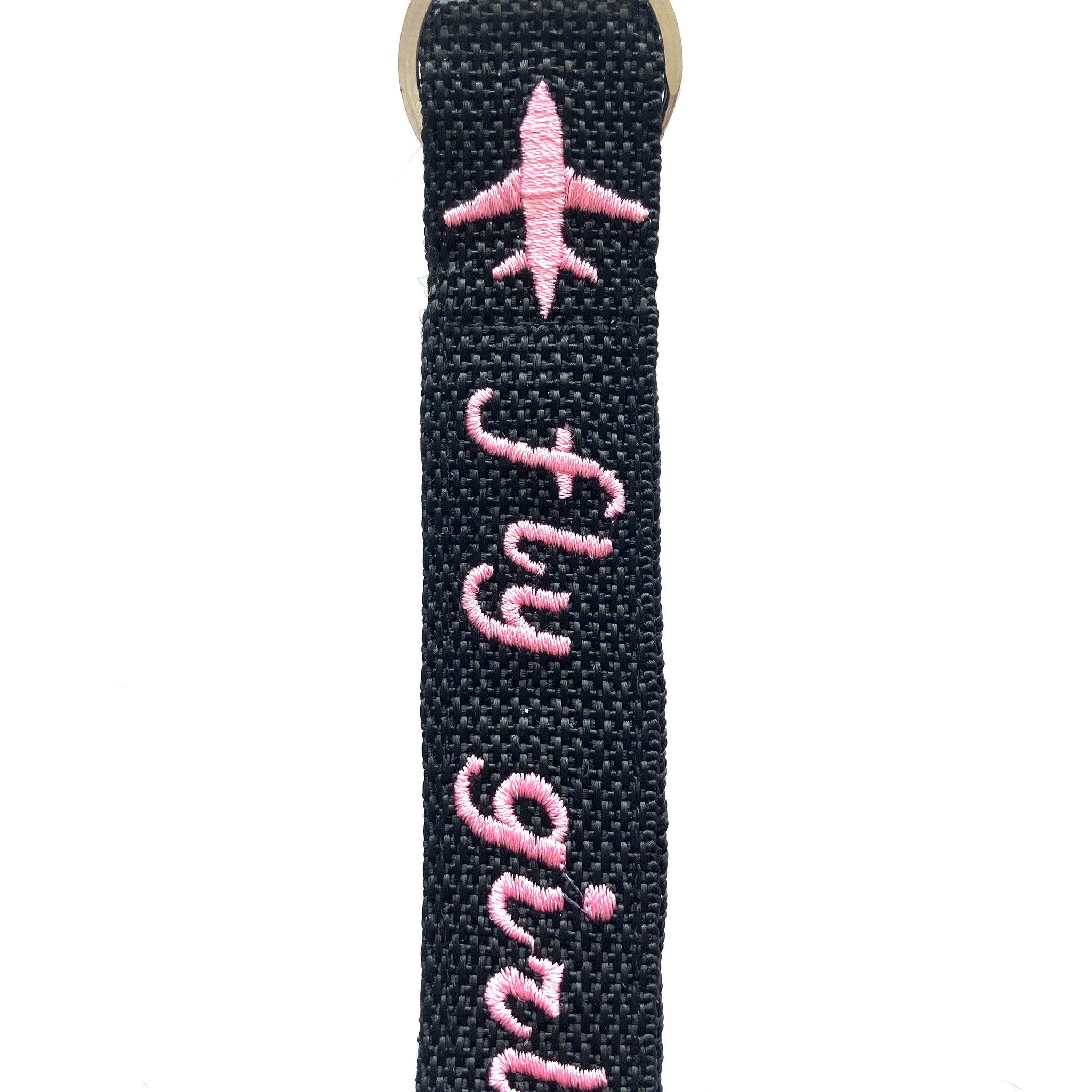 Fly girl - Crew Key Ring Pink