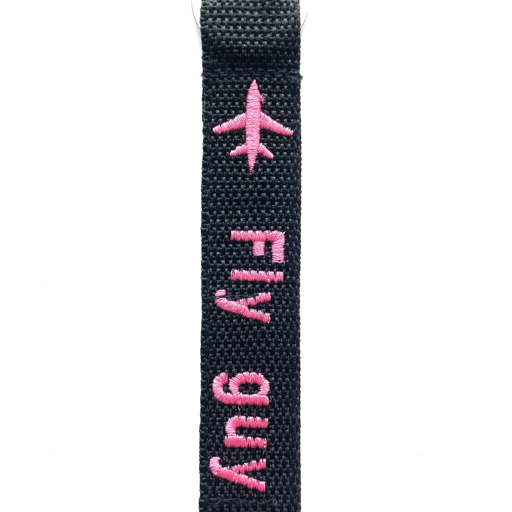 Fly guy - Crew Key Ring Pink