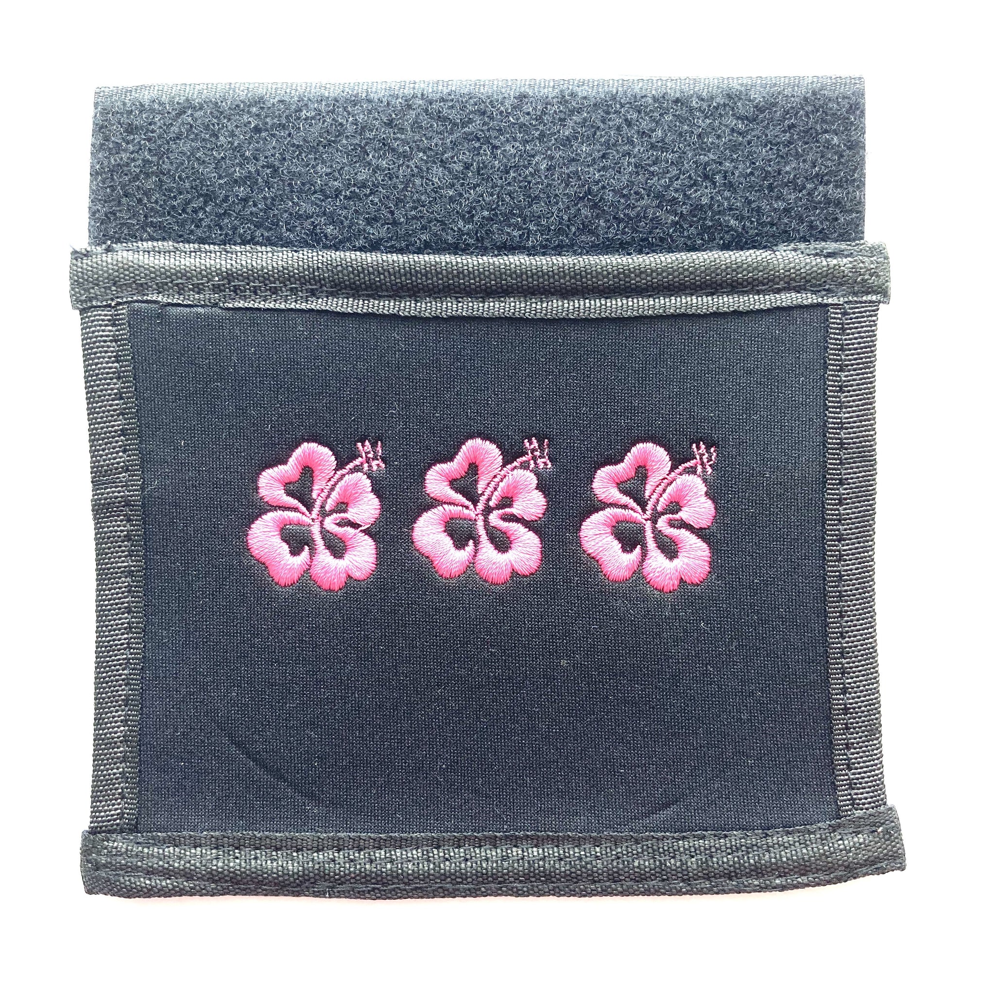 Hawaian flowers - Crew Luggage Handle Cover (Pink)