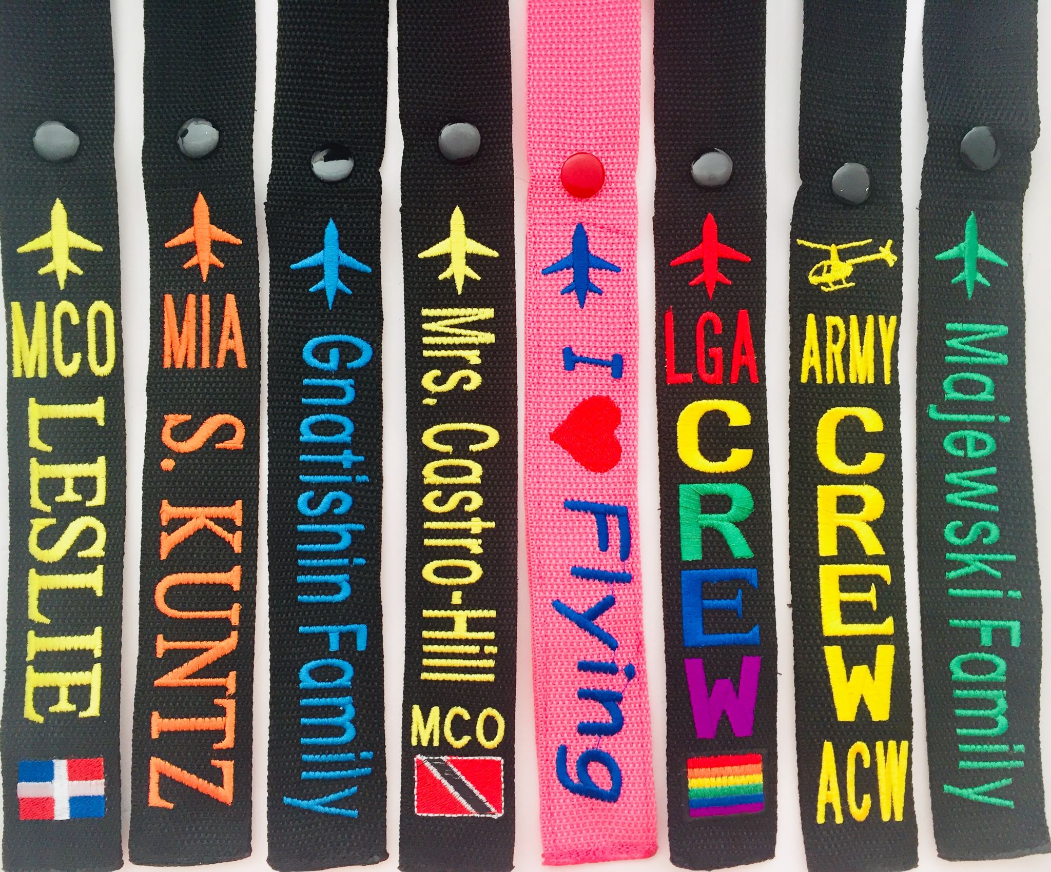 PERSONALIZED TAGS (2 IDENTICAL TAGS $36)