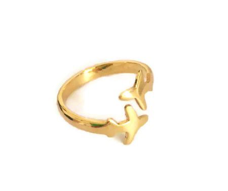 moninicrew double airplane ring